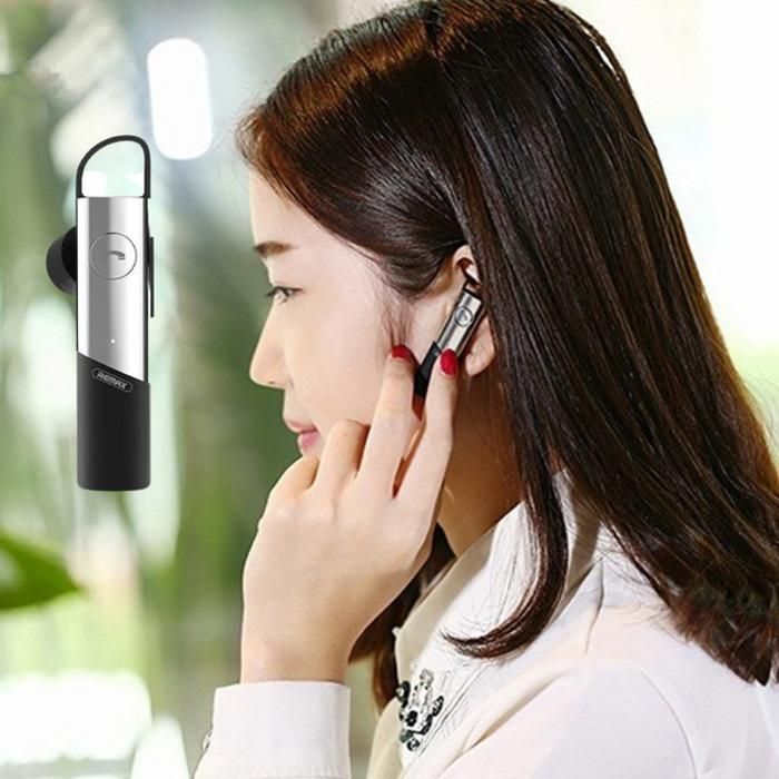 Ecouteur seule oreillette GRIS Bluetooth Sans Fil Intelligent Remax Rb-t15