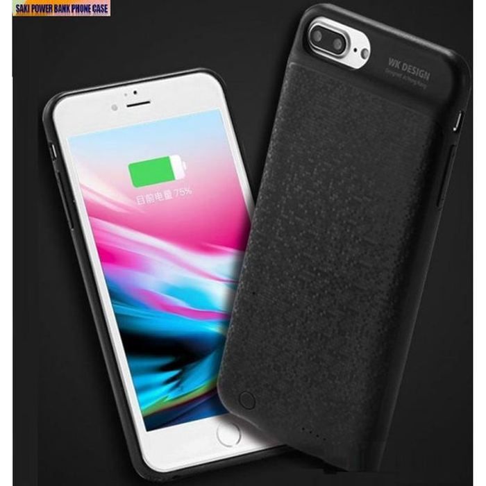 Pochette Power Bank IPhone 6 / 7 / 8 2850mAh Coque SAKI REMAX WP-029