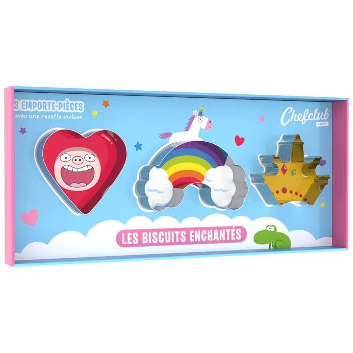 Emporte-Pièces Les Biscuits Enchantés Chef Club Kids