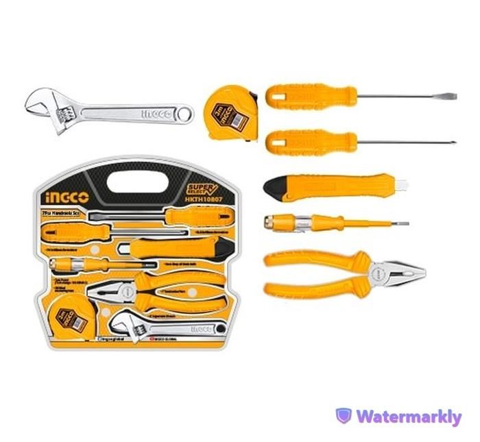 Jeu d'outils à main 7 piéces - INGCO - SS - HKTH10807
