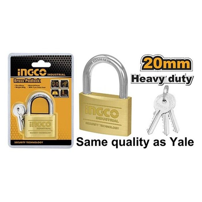 CADENAS LAITON 20MM - 3 CLEF - INGCO