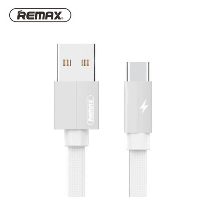 Cable Type C 2M TISSU Charge & Données USB - TYPE C 2.1A Remax RC-094A
