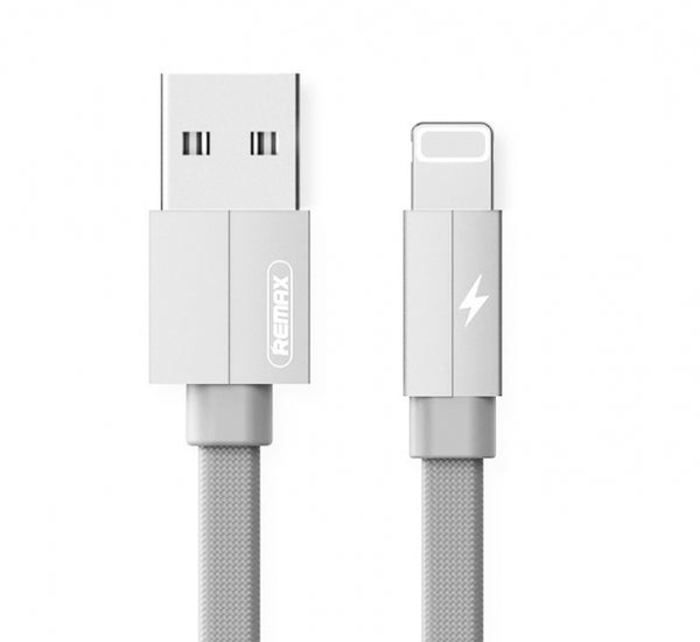 Cable IPhone 2M TISSU Charge & Données USB - iphone 2.1A Remax RC-094i