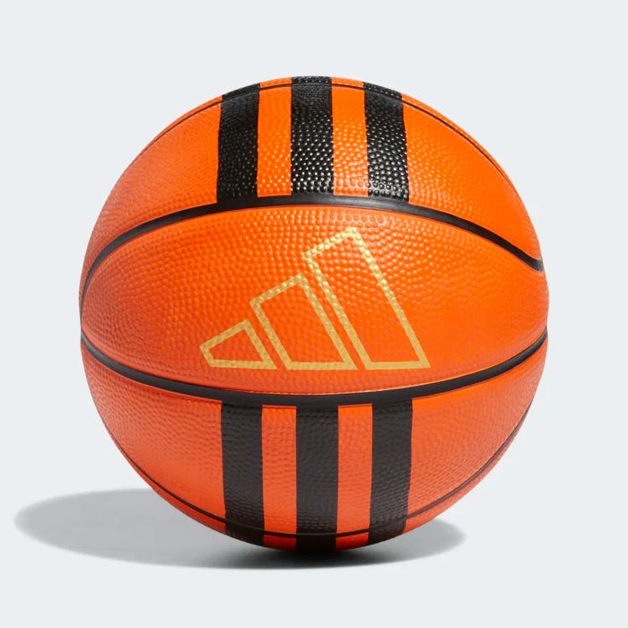 MINI BALLON DE BASKET EN CAOUTCHOUC À 3 BANDES