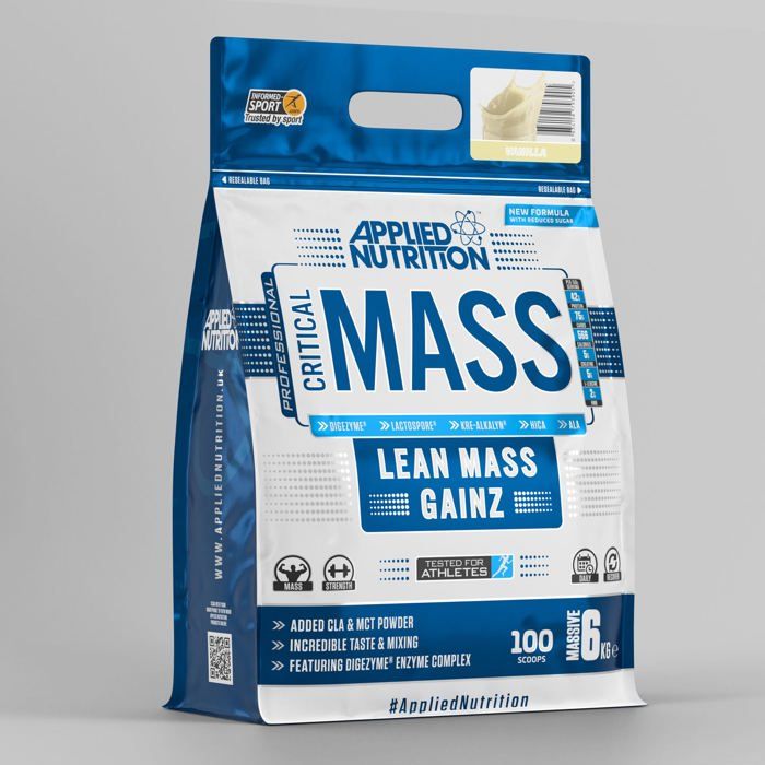 CRITICAL MASS LEAN MASS GAINER 6KG VANILLA