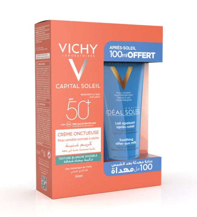 Vichy Capital Soleil Creme Oncteuse 50ml+ Apres soleil 100ml Pack