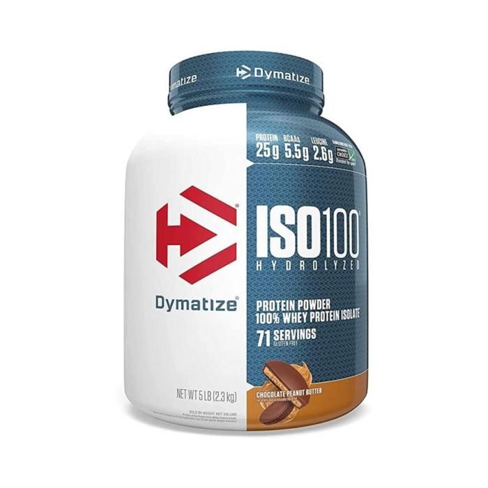 ISO 100 5LB 2,3 KG  CHOCPEANUT BUTTER