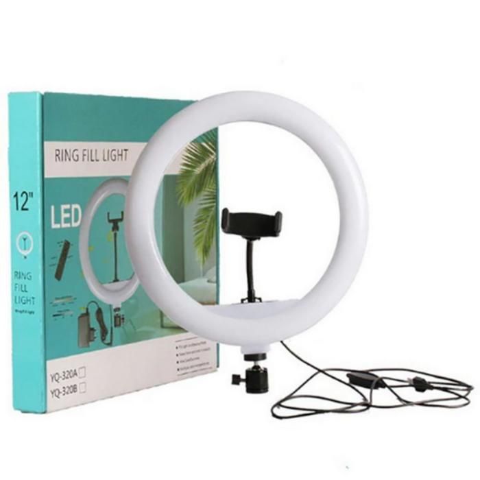 ring light anneau lumineux LED 12pouces Studio de vidéo direct live