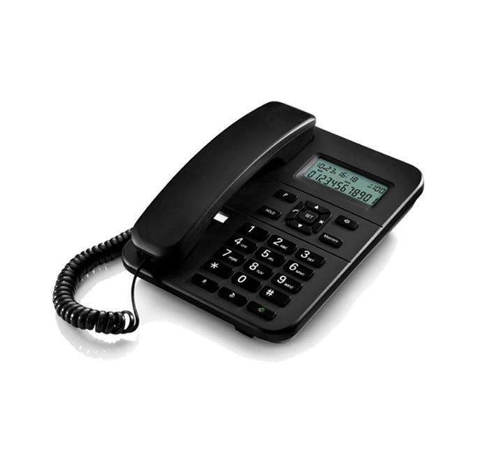 Téléphone Fixe - Fil Téléphone filaire d'identification de l'appelant