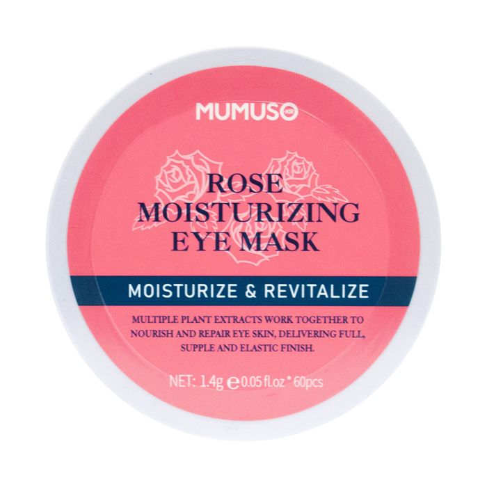 MUMUSO Masque hydratant pour les yeux à la rose