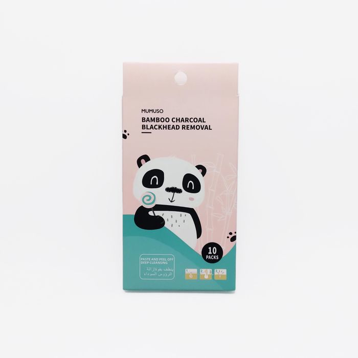 MUMUSO Élimination des points noirs à l’huile de charbon de bambou (PACK DE 10 UNITES)