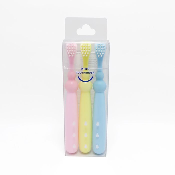 MUMUSO  Ensemble De Brosses À Dents En Forme De Calebasse (Pour Enfants/3-Pack)