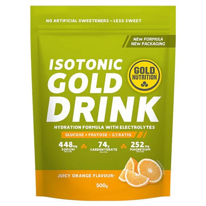 Boisson isotonic Gold Drink (500g) - Orange