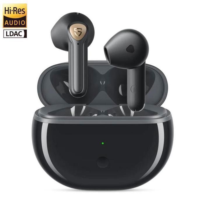Soundpeats Air3 Deluxe HS NOIR Hi-Res Audio Codec LDAC, Gaming Mode