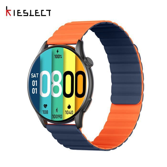 Kieslect KR Pro Ultra Amoled, double Btacelets (répondre-passer un appel), lecteur de musique, tracker de fitness
