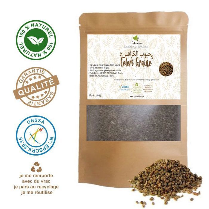 Graine De Celeri 100G - Source De Flavonoïdes
