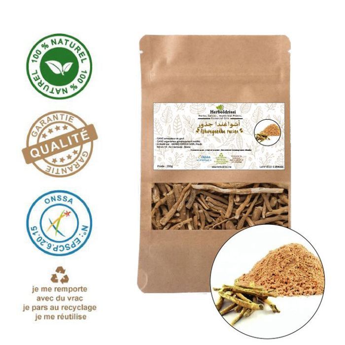 Racine D'Ashwagandha Indienne Naturel 200G