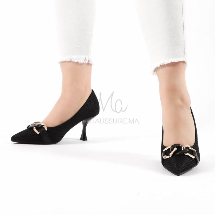 PALOMA – Escarpin à talon Femmes en  Noir