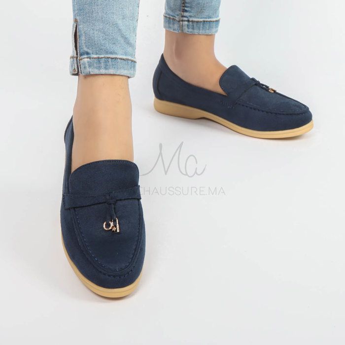 OPERA - Mocassins Femmes en Bleu