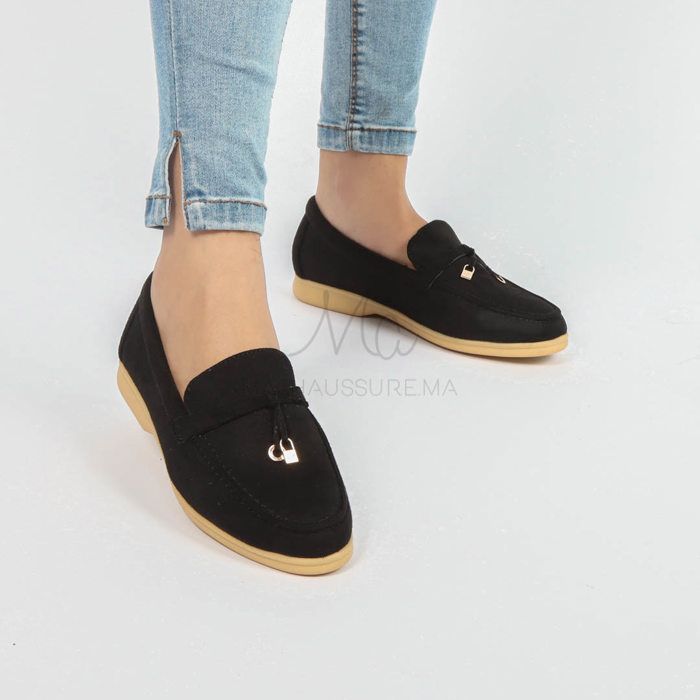 OPERA - Mocassins Femmes en Noir
