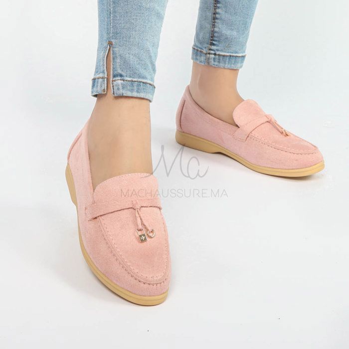 OPERA - Mocassins Femmes en Rose