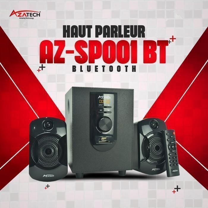 ENCEINTE BLUETOOTH AZATECH -818 BT