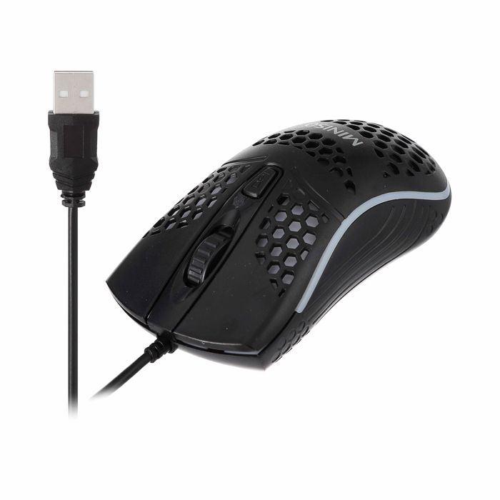 Souris avec lumière (noir)
