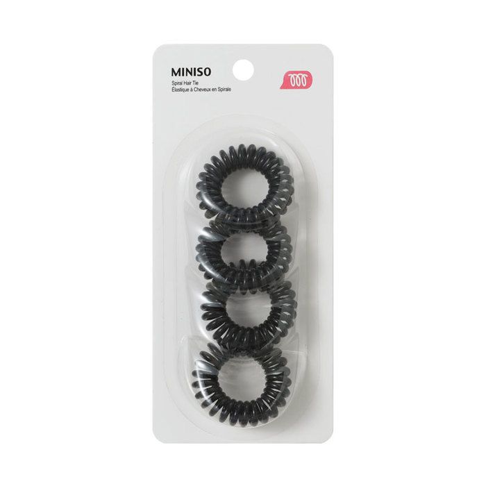 Élastique à cheveux en spirale