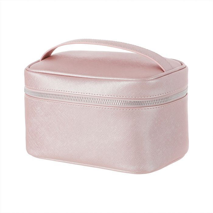 Trousse rose nacré