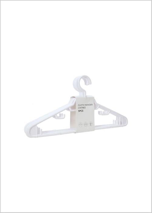 cintre -Blanc Pack de 5
