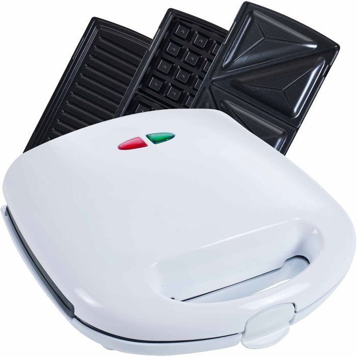 Decakila Sandwich Maker 800 Watts - Blanc