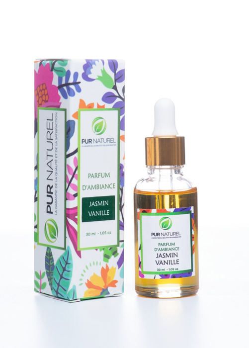 PUR NATUREL Parfum d'ambiance Jasmin vanille 30ML