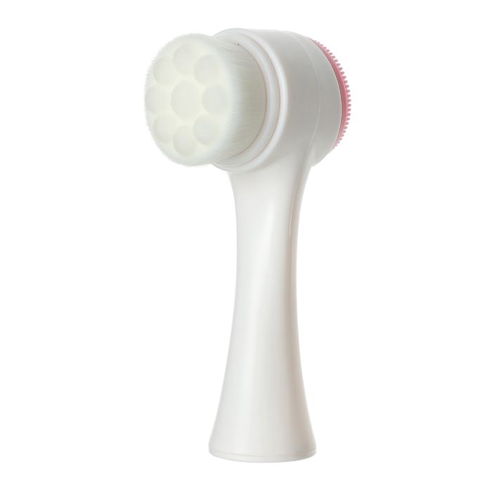 Double brosse nettoyante pour le visage