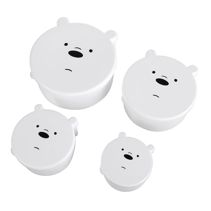 Ensemble de contenants alimentaires We Bare Bears (Ice Bear)