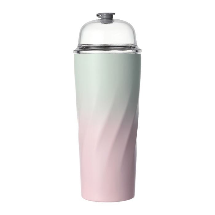 Gobelet en acier Ice Cream avec paille 600 ml