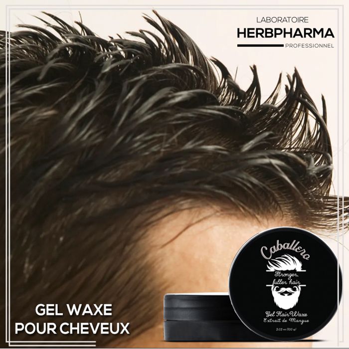 Gel fixateur Cheveux pour homme- Caballero