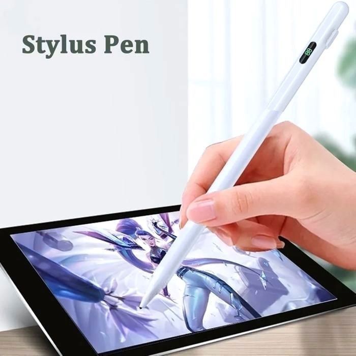Stylet tactile rechargeable pour tablette iPad, stylo de dessin capacitif pour iPhone, Android, téléphone portable