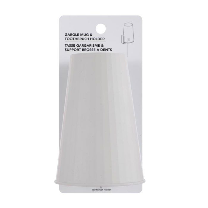 Gobelet + porte-brosse à dents