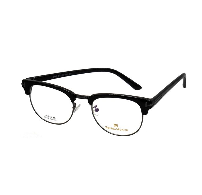 Montures de lunettes de vue correcteur ou pour verres protection anti lumière 2642 Noir