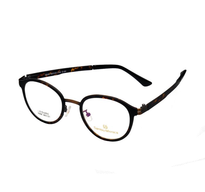 Montures de lunettes de vue correcteur ou pour verres protection anti lumière 2648 Marron