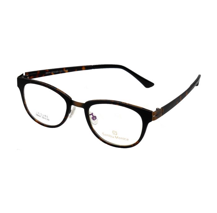 Montures de lunettes de vue correcteur ou pour verres protection anti lumière 2644 Marron