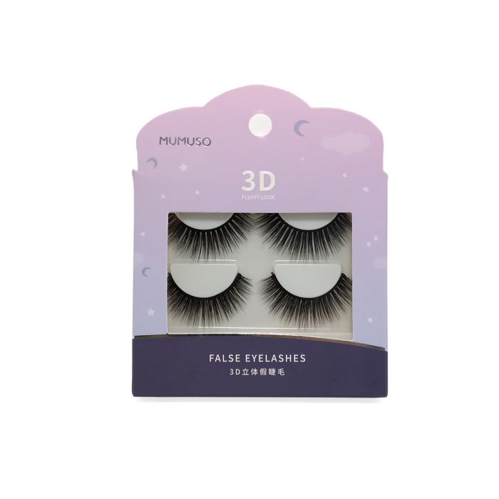 MUMUSO Faux cils 3D True Volume (2 paires)