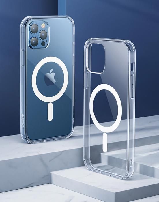 Coque iPhone 14 pro max Magnétique Transparent Antichoc REMAX RM-1690