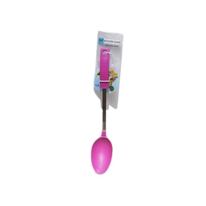 CUILLERE INOX+PLASTIQUE 220C - Couleurs aléatoire