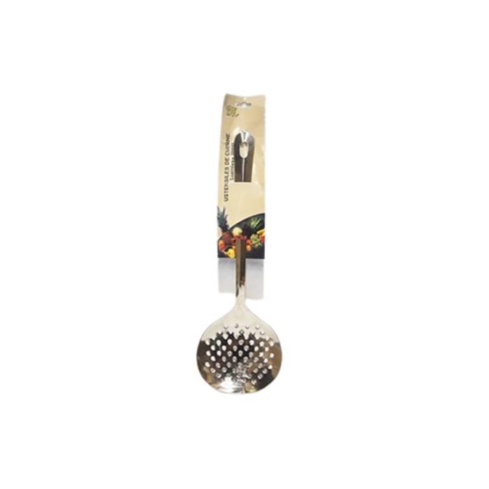 ECUMOIRE INOX ROND