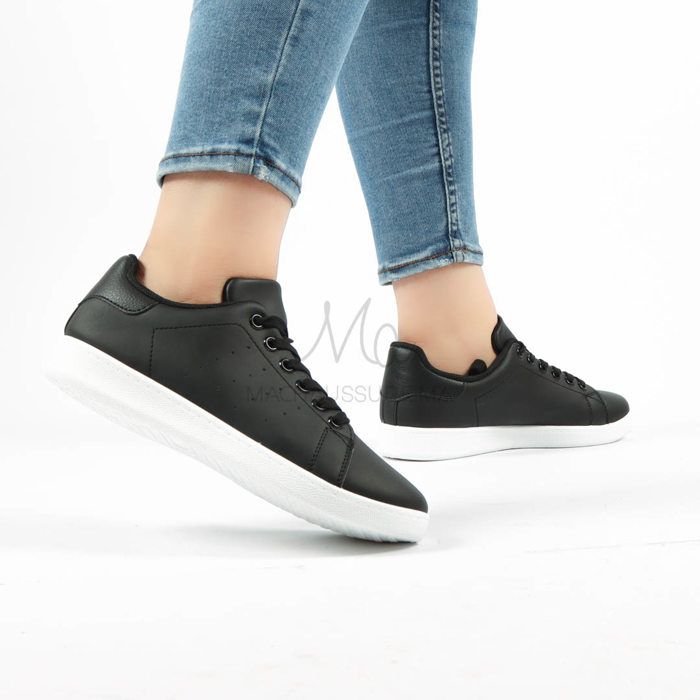 Evander - Baskets Femmes en Noir
