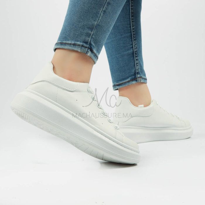 Amiri - Baskets Femmes en Blanc
