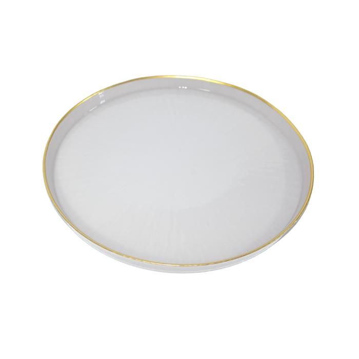 REXY ASSIETTE PLATE  28 CM  ROSE