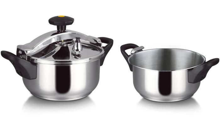 COCOTTE EN INOX REVETEMENT EN INOX DM-2240-4L