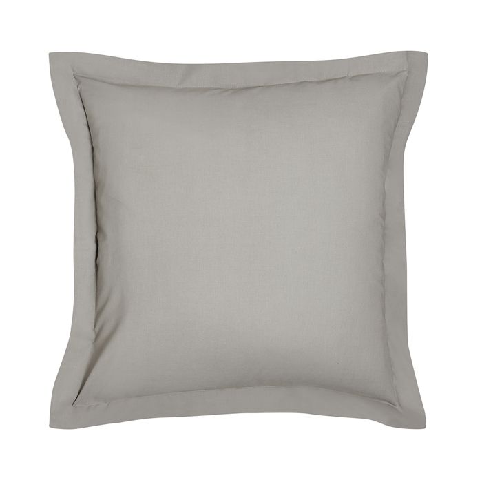 TAIE D'OREILLER 100% COTON  BEIGE